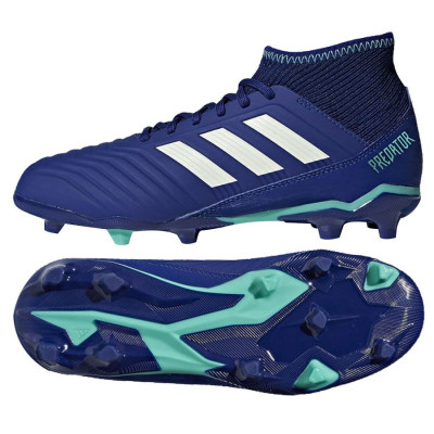 Adidas Predator 18.3 Fg Junior football boots blue blue - CP9012