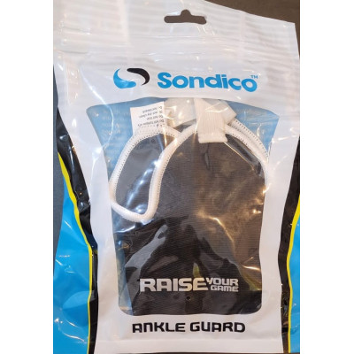 Sondico ankle guards Black/White SN13